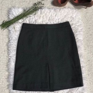 Lilly Pulitzer Wool Blend Pencil Shirt in Charcoal